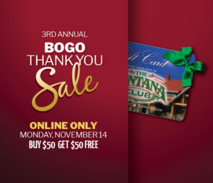 BOGO Gift Card Sale