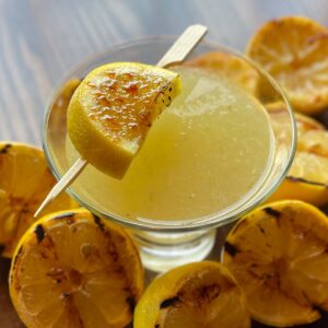 Burnt lemondrop Martini