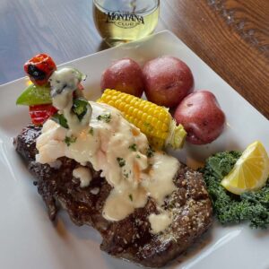 Steak and Lobster stack website